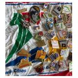 1990 Olympic Festival Pin Set w/ 80+ Pins Including Rainbows and Staff Pins