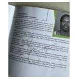 2001 Autographed Leading Together Program - James Flanigan, Rulon Gardner, Sam Perkins, Chris Thomas