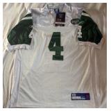 Brett Fave Autographed Football Jersey New w/ Tags Reebok Authentic Onfield Size 50 New York Jets Jersey