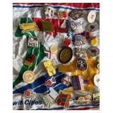 1990 Olympic Festival Pin Set w/ 80+ Pins Including Rainbows and Staff Pins