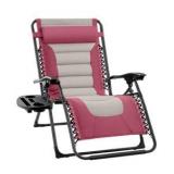New Oversized Padded Zero Gravity Chair, Folding Recliner