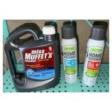 New Miss Muppets Spider killer, Ant & Roach killed & Ortho Home defence flying bug killer