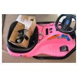 Pink Go kart Ride on - see discription