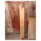 New 7.5ft Patio Market Umbrella,Wavy Trim, UV-Fade-Resistant, Crank & Tilt