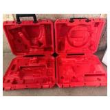 Empty Milwaukee Tool cases