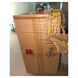 13x13in Pack of 5 Cube Storage Baskets, Water Hyacinth Multipurpose Collapsible Organizers