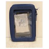NEW GLO TECH 3 PIECE SET COSMETIC BAG DUO + COMPACT MIRROR