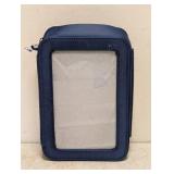 NEW GLO TECH 3 PIECE SET COSMETIC BAG DUO + COMPACT MIRROR