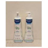NEW MUSTELA GENTLE CLEANSING GEL WITH AVOCADO PERSEOSE 2 PACK