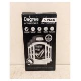 NEW DEGREE ULTRA CLEAR+ 5 PACK DEODORANT