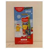 NEW COLGATE BRUSHTASTIC GIFT PACK POKÉMON ELECTRIC TOOTHBRUSH