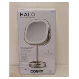 NEW CONAIR HALO LED RECHARGEABLE MIRROR