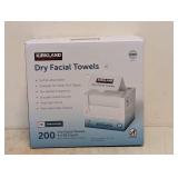 NEW KIRKLAND SIGNATURE DRY FACIAL TOWELS 200CT
