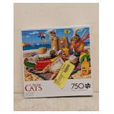 NEW STEVEREAD CATS PUZZLE 750PC