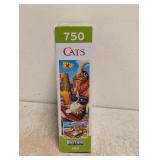 NEW STEVEREAD CATS PUZZLE 750PC