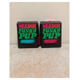 (2) NEW NEEDOH FUNKY PUP