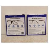 (2) NEW FOSTER GRANT +2.50 READING GLASSES 3PK