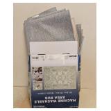 WYATT & ASH MACHINE WASHABLE AREA RUG KINSLEY