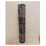 NEW RUGGABLE MACHINE WASHABLE RUNNER WITH NONSLIP PAD BROWN COLOR