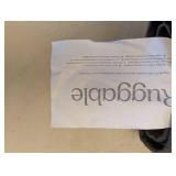 NEW RUGGABLE MACHINE WASHABLE RUNNER WITH NONSLIP PAD BROWN COLOR