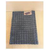 NEW SOFT GRID BATH MAT NAVY