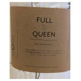 NEW 3PC REVERSIBLE PATTERNED DUVET COVER QUEEN