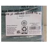 NEW MAINSTAYS COLLAPSIBLE STORAGE BIN SAGE GREEN