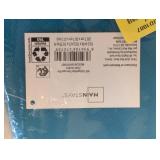 NEW MAINSTAYS COLLAPSIBLE STORAGE BIN TEAL SACHET