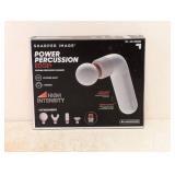 NEW SHARPER IMAGE POWER PERCUSSION EDGE + PORTABLE PERCUSSION MASSAGER