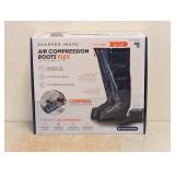 SHARPER IMAGE AIR COMPRESSION BOOTS FLEX S/M