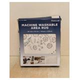 WYATT & ASH MACHINE WASHABLE AREA RUG ZINNIA