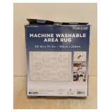 WYATT & ASH MACHINE WASHABLE AREA RUG ZINNIA