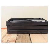 NEW SMALL PLASTIC 3-TIER SHELVING BLACK