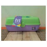 NEW CABOODLES COMPACT CARRYING CASE WITH SWIVEL TRAYS & FASHION MIRROR