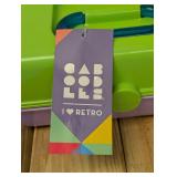 NEW CABOODLES COMPACT CARRYING CASE WITH SWIVEL TRAYS & FASHION MIRROR