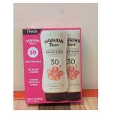 NEW HAWAIIAN TROPIC SUNSCREEN LOTION SHEER TOUCH SPF30 2PK