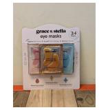 NEW GRACE & STELLA EYE MASKS 24PK