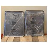 2 NEW STAINLESS STEEL SHEET PANS 16 X 12