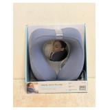 AIRIA LIVING TRAVEL NECK PILLOW WITH COOLING TECHNOLOGY