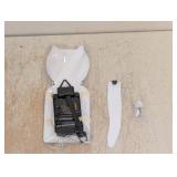 NEW CLASSIC BLACK CAT KLOCK WAGGING TAIL