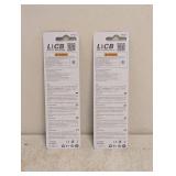 2 NEW LICB LITHIUM BATTERIES 5 PK