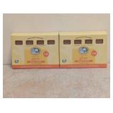 2 NEW OREGON SOAP COMPANY MAMA MIA’S GLOW TANGERINE & TURMERIC 4PK BAR SOAP