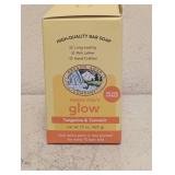 2 NEW OREGON SOAP COMPANY MAMA MIA’S GLOW TANGERINE & TURMERIC 4PK BAR SOAP