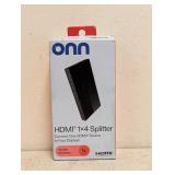 NEW ONN HDMI1x4 SPLITTER