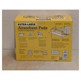 NEW KIRKLAND SIGNATURE EXTRA LARGE ABSORBENT PADS 100CT