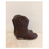 NEW CAT & JACK TODDLER GIRLS MEMPHIS BOOTS SIZE 9 COGNAC