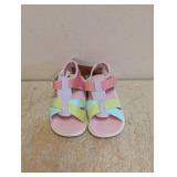 NEW SEE KAI RUN BASICS GIRLS SANDALS SIZE 10 PASTEL/MULTI