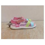 NEW SEE KAI RUN BASICS GIRLS SANDALS SIZE 10 PASTEL/MULTI