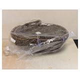 NEW WICKER BASKET DECOR