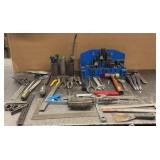 WRENCHES, squares, and other tools